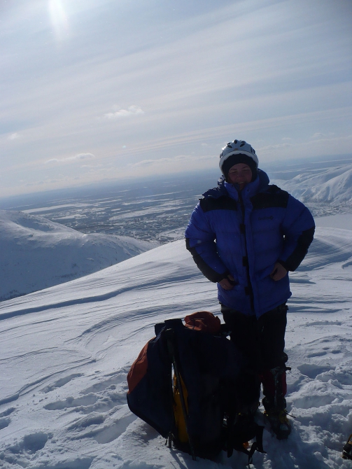 Тестирование пуховой куртки для экстремальных условий West Face Extreme (Альпинизм, ред фокс, red fox, пуховка, хибины)