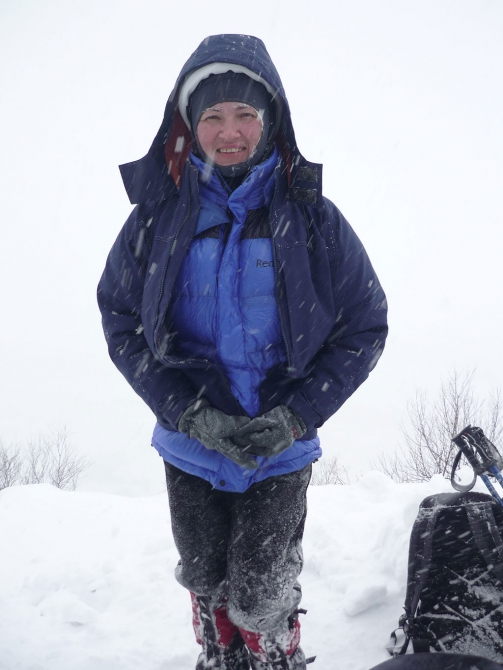 Тестирование пуховой куртки для экстремальных условий West Face Extreme (Альпинизм, ред фокс, red fox, пуховка, хибины)