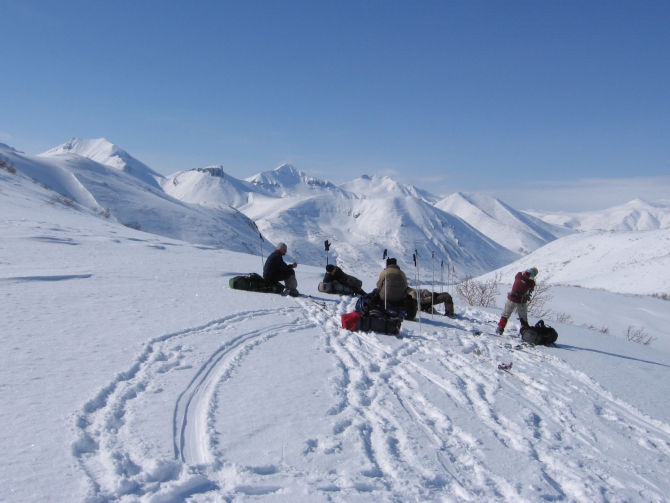 ОСТРОВ ВОРОНА КУТХИ (Путешествия, кипяток, остров камчатка, ворон кутха, лыжи)