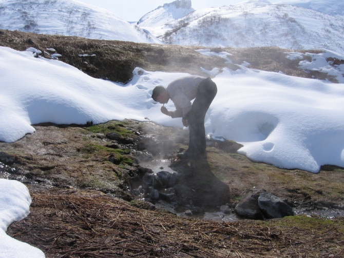 ОСТРОВ ВОРОНА КУТХИ (Путешествия, кипяток, остров камчатка, ворон кутха, лыжи)