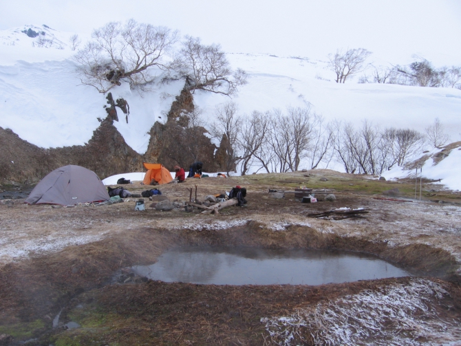 ОСТРОВ ВОРОНА КУТХИ (Путешествия, кипяток, остров камчатка, ворон кутха, лыжи)