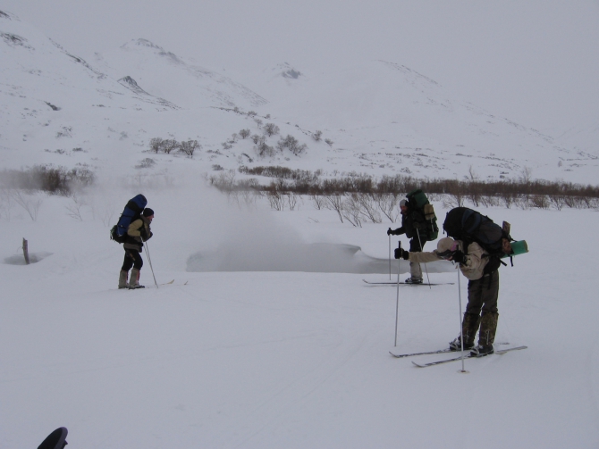 ОСТРОВ ВОРОНА КУТХИ (Путешествия, кипяток, остров камчатка, ворон кутха, лыжи)