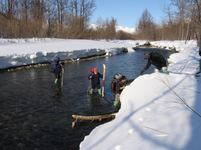 ОСТРОВ ВОРОНА КУТХИ (Путешествия, кипяток, остров камчатка, ворон кутха, лыжи)