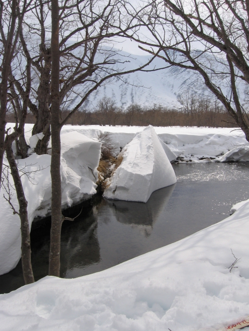 ОСТРОВ ВОРОНА КУТХИ (Путешествия, кипяток, остров камчатка, ворон кутха, лыжи)