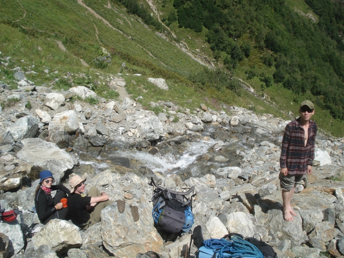 1 Восхождение на вершину София (Архыз) по некат. маршруту (Альпинизм, надежда, Софийский ледник, фото, видео)