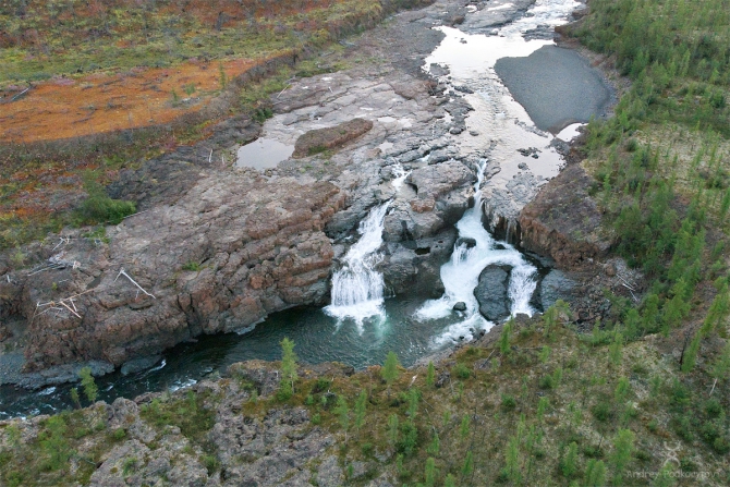 Одиночный пеше-водный поход по плато Путорана 2018 через самые-самые водопады (Туризм, одиночный поход, подкорытов, яктали, дулисмар, курейский, канда, хибарба)