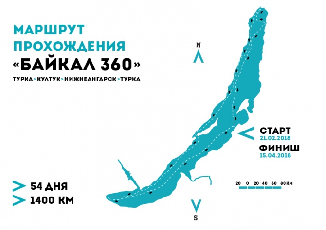 Постпродакшн одиночной автономной экспедиции &quot;Байкал 360&quot;. 1400 км. (Путешествия, отчет)