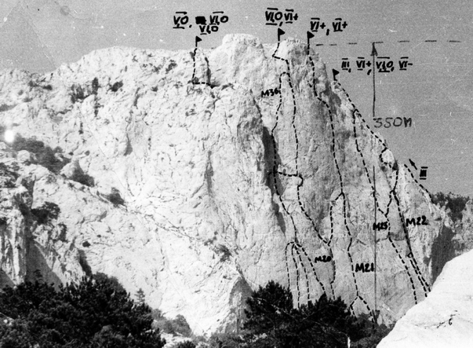 Из истории освоения Морчеки (Альпинизм, крым морчека иван ершов)