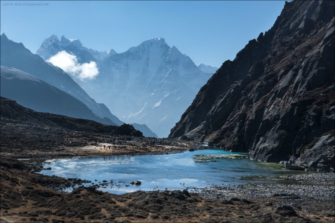 &quot;В гости к Йети&quot; или &quot;Неплательщики в Непале&quot;. Часть 2: перевалы ПКТ Ла и Тонак Ла, долина Лумсумна.. (Горный туризм, горный туризм, гималаи, эверест, кхумбу, нгозумба, гьязумба, гокио)