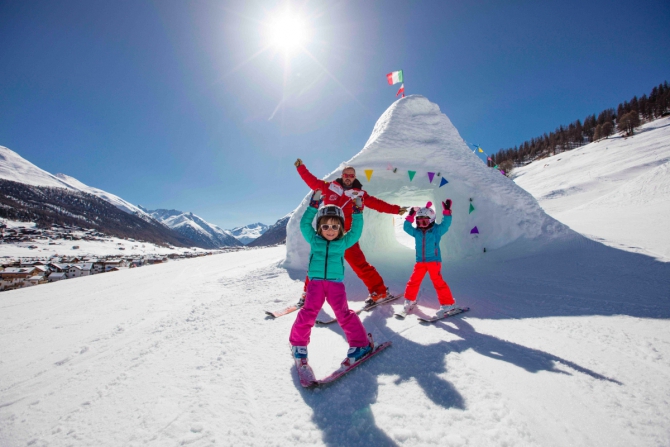 Ливиньо для отдыха с детьми (Горные лыжи/Сноуборд)