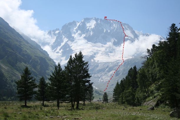 Уллу-тау маршрут ГОРЫ И ГОДЫ. Уллу-тау. Первопрохождение (Альпинизм, альпинизм, кавказ, первопрохождение.)