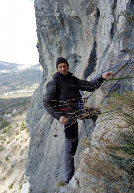 IMG-20190317-WA0003 А начинался, как единичка! Баба-Яга - свежий мультипитч в Ласпи. (Альпинизм, крым, Скала Рыжая, Ильяс- Кая, севастополь, скалолазание)