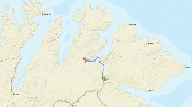 map_big Ничего, кроме снега (Вело, норвегия, тундра, арктика, велопоход, велотуризм)