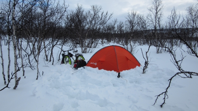 IMG_3280 Ничего, кроме снега (Вело, норвегия, тундра, арктика, велопоход, велотуризм)