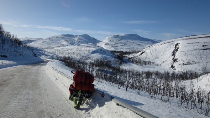 IMG_3363 Ничего, кроме снега (Вело, норвегия, тундра, арктика, велопоход, велотуризм)