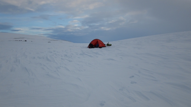 IMG_3382 Ничего, кроме снега (Вело, норвегия, тундра, арктика, велопоход, велотуризм)