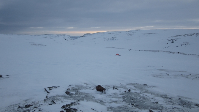 IMG_3395 Ничего, кроме снега (Вело, норвегия, тундра, арктика, велопоход, велотуризм)