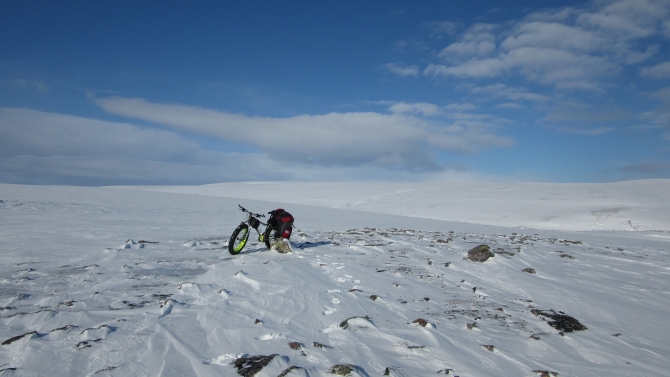IMG_3444 Ничего, кроме снега (Вело, норвегия, тундра, арктика, велопоход, велотуризм)