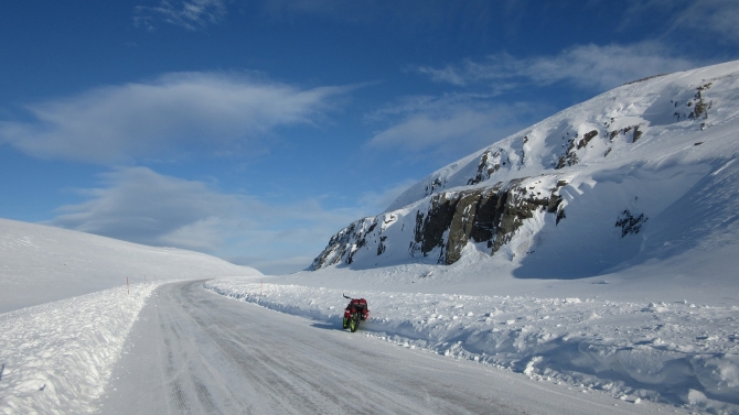 IMG_3473 Ничего, кроме снега (Вело, норвегия, тундра, арктика, велопоход, велотуризм)