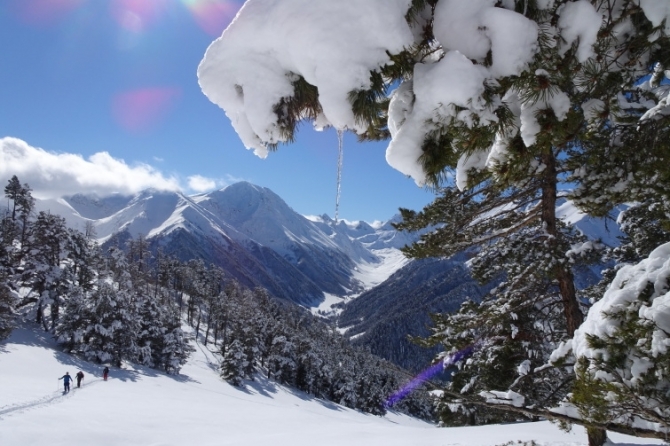 DSC01513 Наши февральские ски-туровские путешествия по Теберде и Домбаю (теберда, домбай, роман губанов, ски-тур.Алибек, джаловчат, Бу-Ульген)