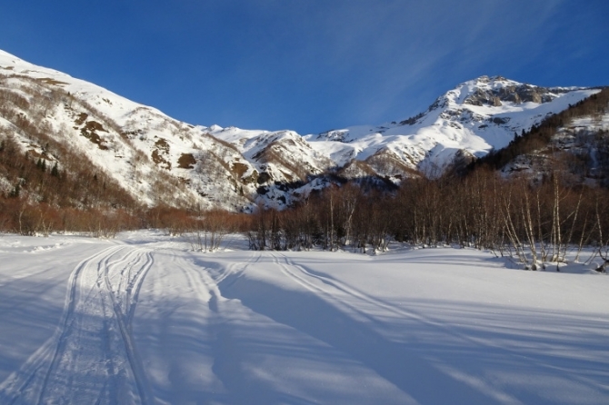 DSC01568 Наши февральские ски-туровские путешествия по Теберде и Домбаю (теберда, домбай, роман губанов, ски-тур.Алибек, джаловчат, Бу-Ульген)