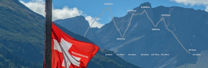 PizolElmTrip: 35км по Швейцарским Альпам (Горный туризм, альпы, швейцария, хайкинг, трекинг, Glarus, swiss, европа)
