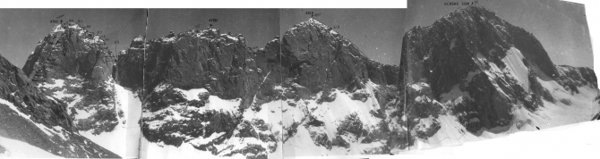 Траверс Ашатской стены, 1990 год. (Альпинизм, соревнования, альпинизм)