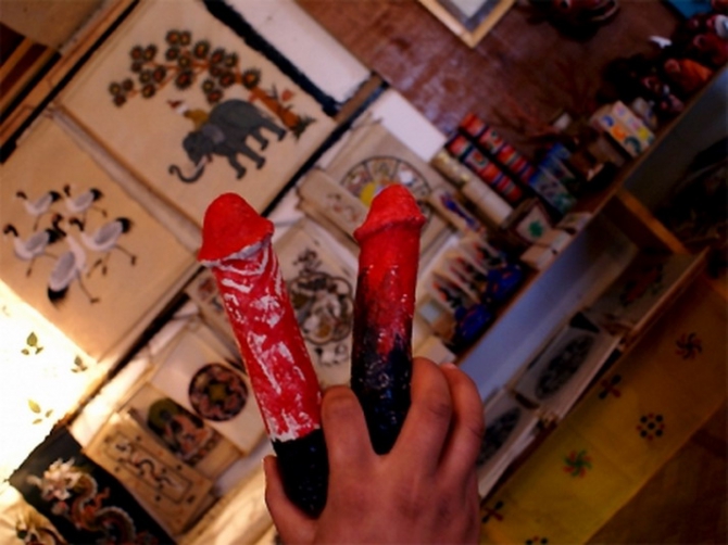 Фаллосы - обереги. Воскресный прикольчик. (бутан, третий полюс)