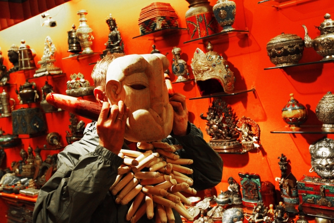 Фаллосы - обереги. Воскресный прикольчик. (бутан, третий полюс)