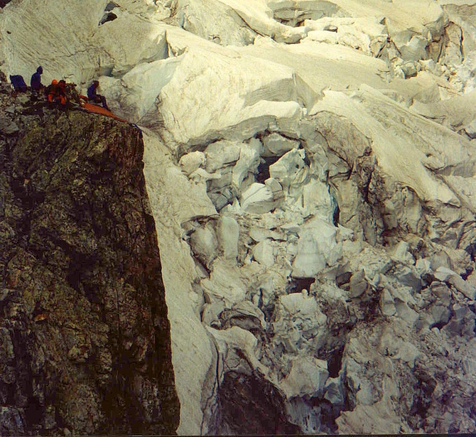 Ретро. Адишская авария 1989 года. (Альпинизм, спасательные работы, адишский ледопад)