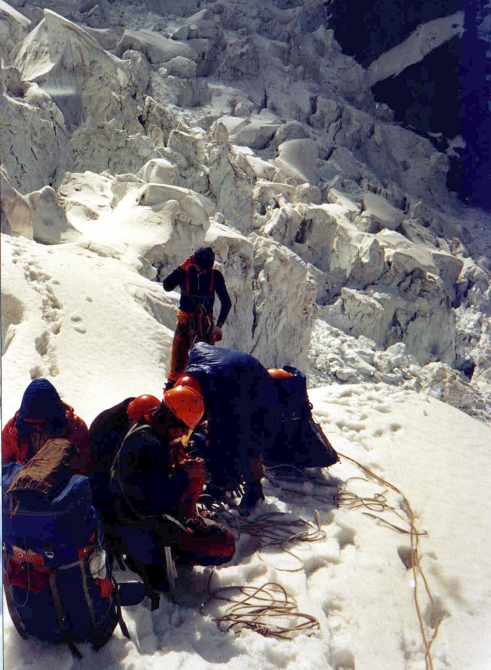 Ретро. Адишская авария 1989 года. (Альпинизм, спасательные работы, адишский ледопад)