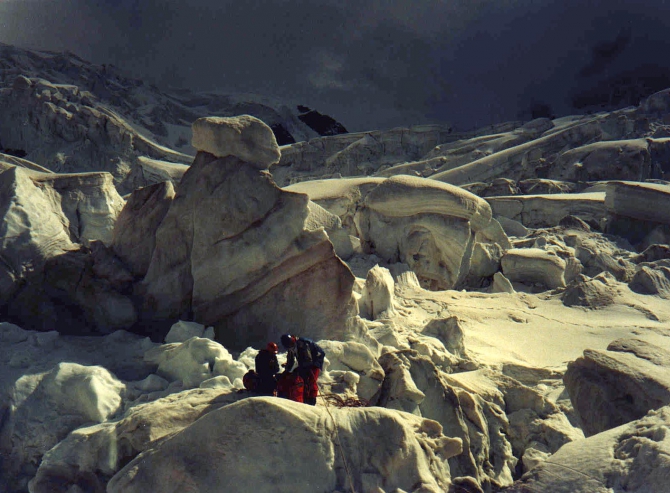 Ретро. Адишская авария 1989 года. (Альпинизм, спасательные работы, адишский ледопад)