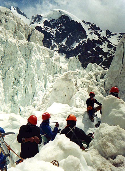 Ретро. Адишская авария 1989 года. (Альпинизм, спасательные работы, адишский ледопад)