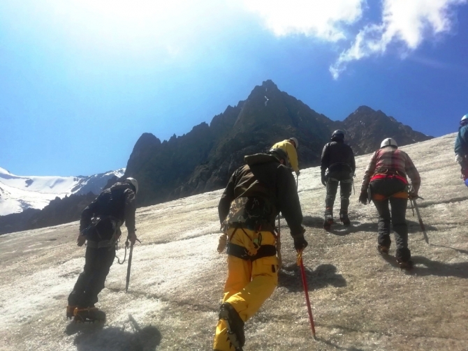 Рассказ о том как прошли в августе альпсборы в ущелье Актру (алтай, обучение, безопасность в горах)