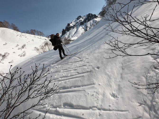 Лыжный тур с восхождением на вулкан Кроноцкий. Апрель 2019. (Туризм, лыжный туризм, восхождение на вулкан, озеро Кроноцкое, кизимен, тумрок)