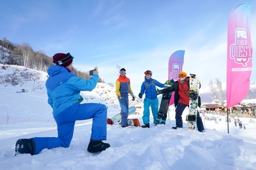Курорт Роза Хутор добавил фана в горнолыжный отдых! (Горные лыжи/Сноуборд, rosaquest2020, розаквест2020)