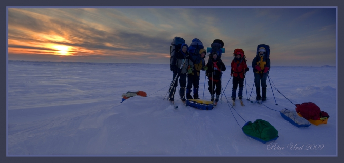 По морям и тундрам. Фотоальбом (лыжный туризм, турклуб маи, полярный урал, ямал, карское море)