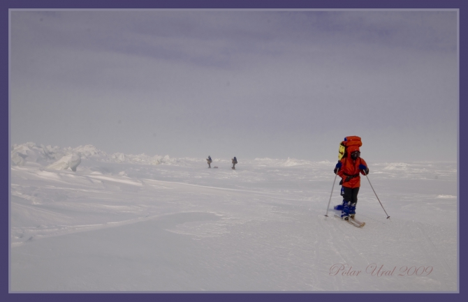 По морям и тундрам. Фотоальбом (лыжный туризм, турклуб маи, полярный урал, ямал, карское море)