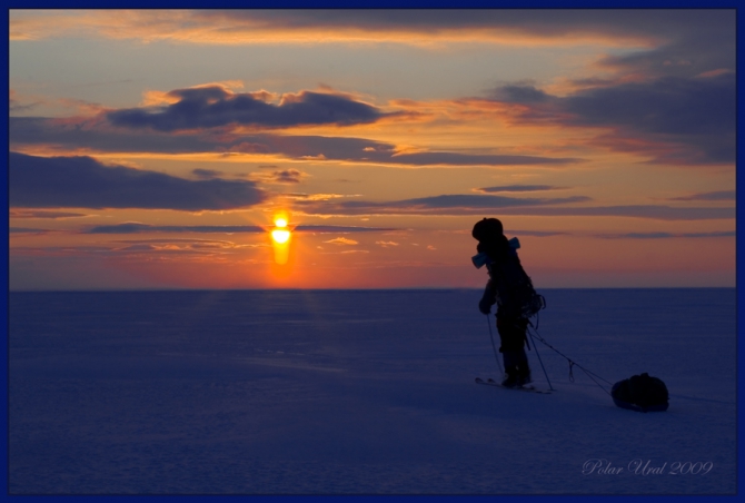 По морям и тундрам. Фотоальбом (лыжный туризм, турклуб маи, полярный урал, ямал, карское море)