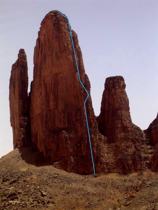 Kaga Tondo "arete nord" TD