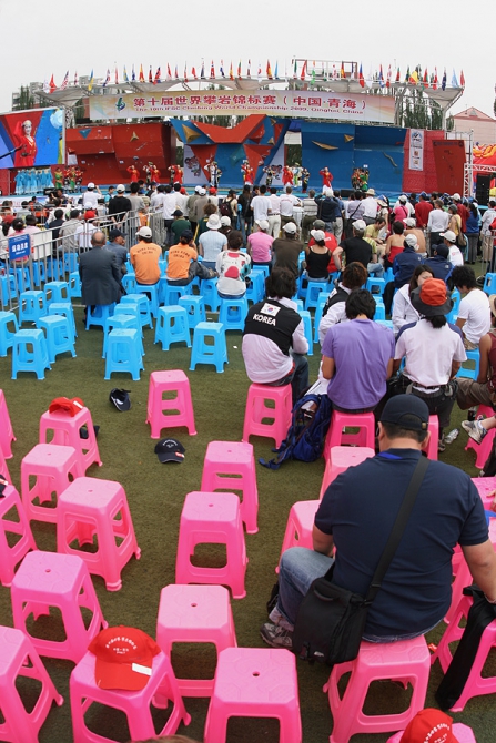 Чемпионат мира в Китае. Немного фото... (Скалолазание, синин, китай, скалолазание)