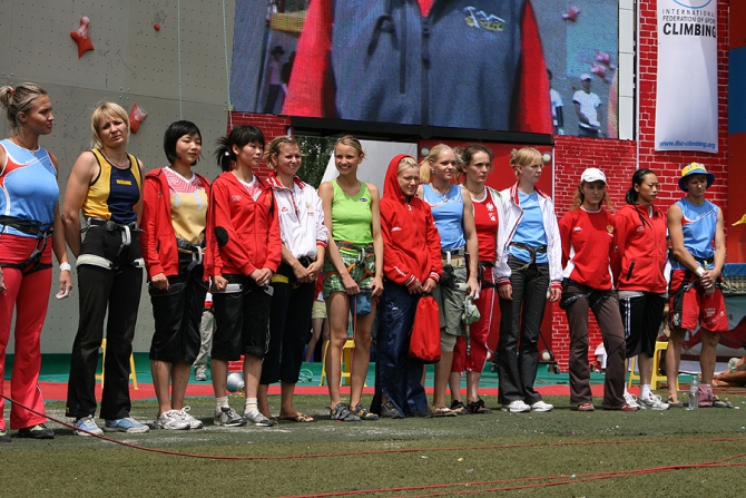 Чемпионат мира в Китае. Немного фото... (Скалолазание, синин, китай, скалолазание)