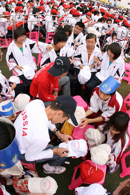 Чемпионат мира в Китае. Немного фото... (Скалолазание, синин, китай, скалолазание)