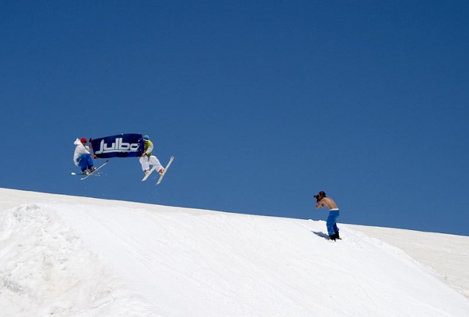 Elbrus Summer Camp 2009 - о PIG, девочках и не только... :, Горные лыжи/Сноуборд, elxcamp, freeski, горы, эльбрус, new school, нью скул, приэльбрусье)