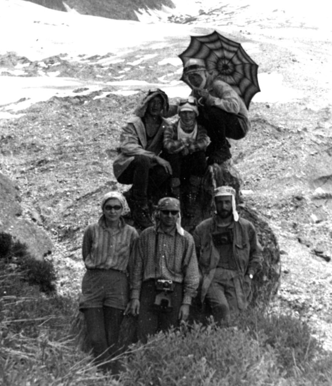 1976 год. Первая Памирская пятёрка. (Горный туризм)