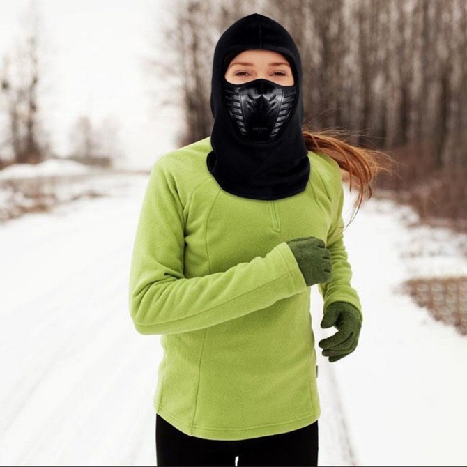 Китайская маска для бега зимой (Скайраннинг)