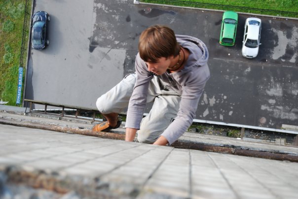 17.SPB (Скалолазание, buildering, билдеринг)