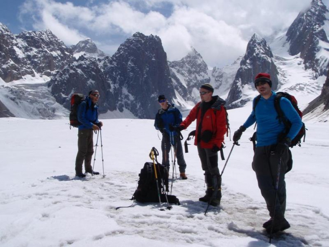 Экспедиция Кызыл-Аскер 2009, 7 августа (Альпинизм)