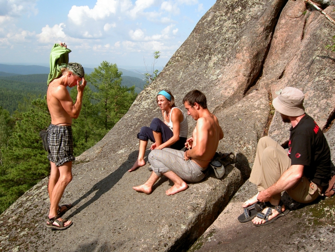 Красноярск. Столбы. Afterpaty после ЧР в Ергаках 2009. (Альпинизм, чр ергаки 2009.)