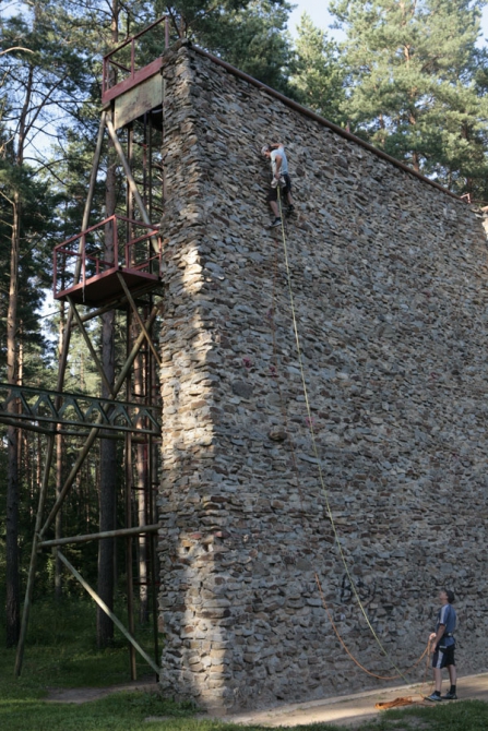 Скалодром в Десногорске (Скалолазание, скалолазание)